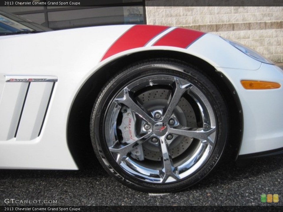 2013 Chevrolet Corvette Grand Sport Coupe Wheel and Tire Photo #74943686