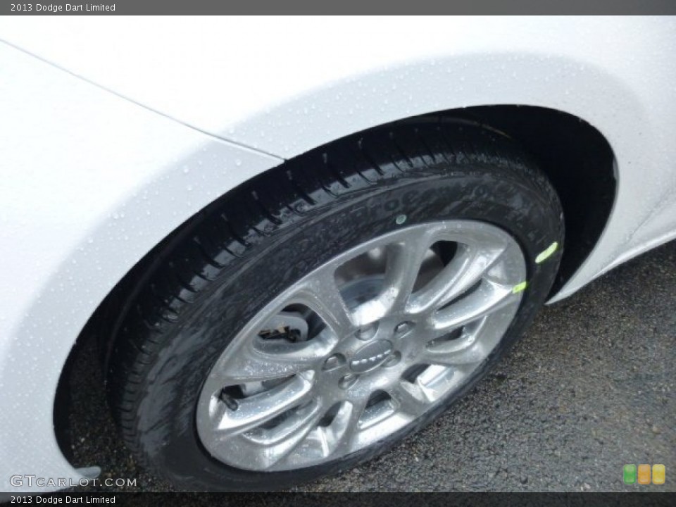2013 Dodge Dart Limited Wheel and Tire Photo #74944834