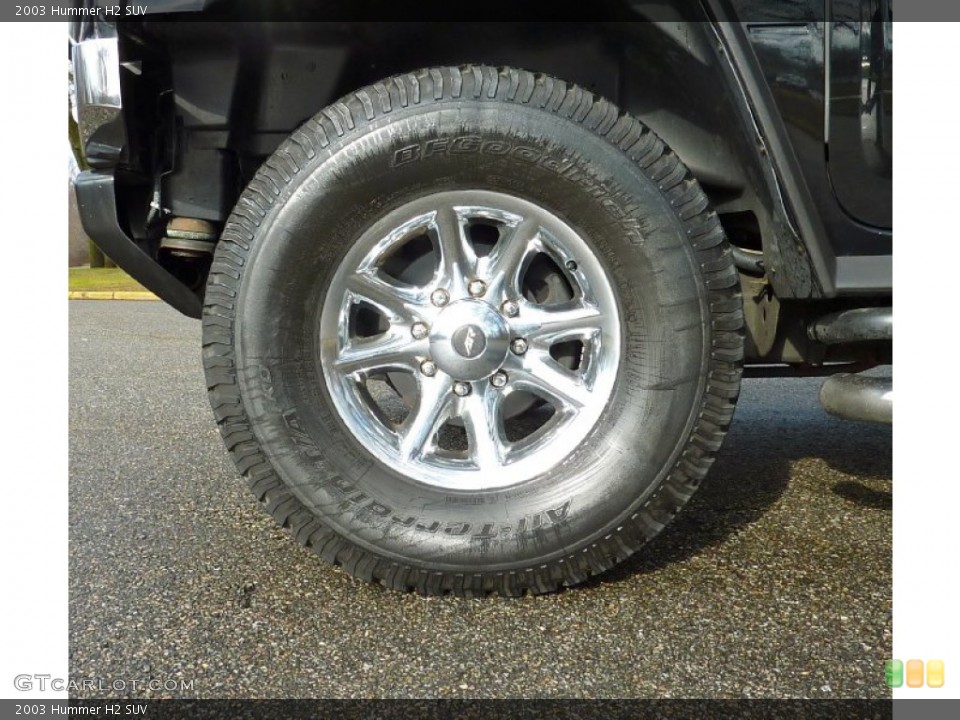 2003 Hummer H2 Custom Wheel and Tire Photo #74953513