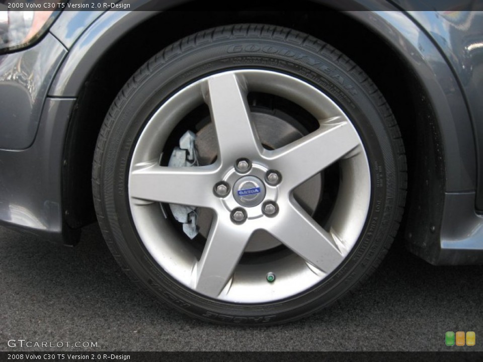 2008 Volvo C30 T5 Version 2.0 R-Design Wheel and Tire Photo #74955250