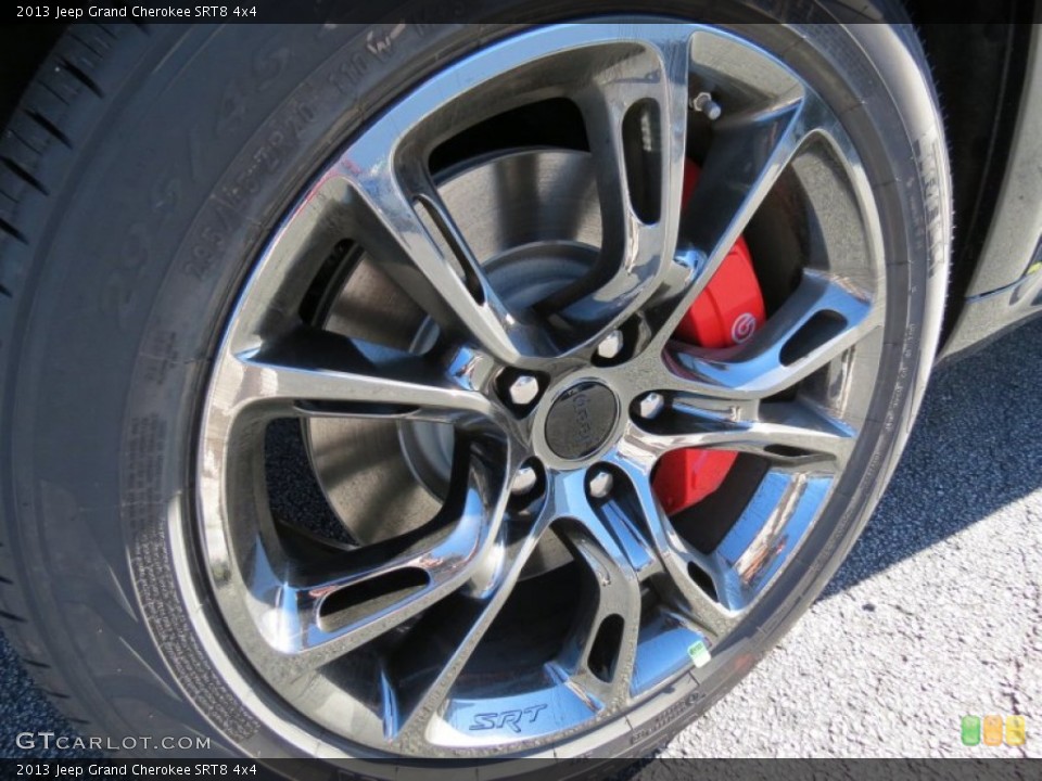 2013 Jeep Grand Cherokee SRT8 4x4 Wheel and Tire Photo #74956690