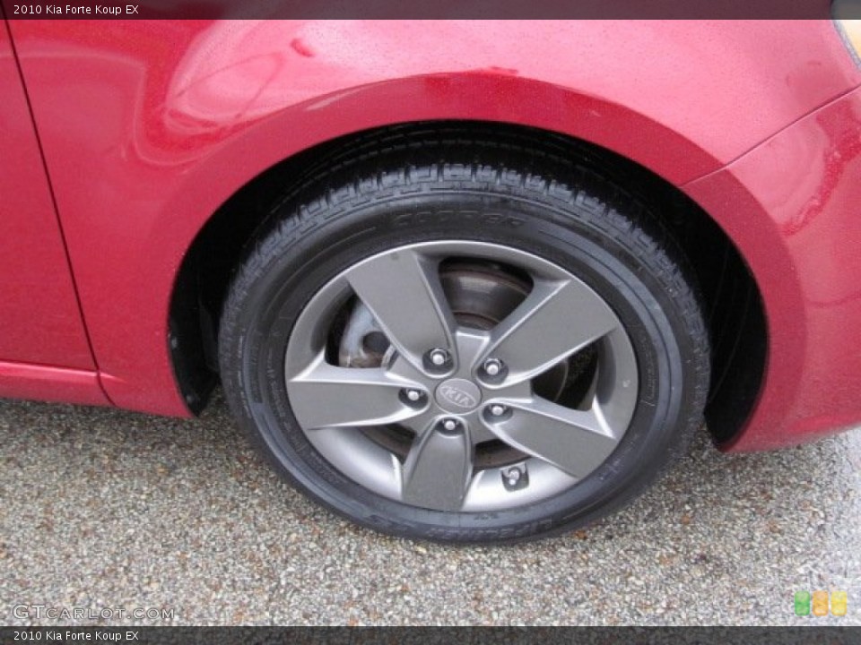 2010 Kia Forte Koup EX Wheel and Tire Photo #74958106