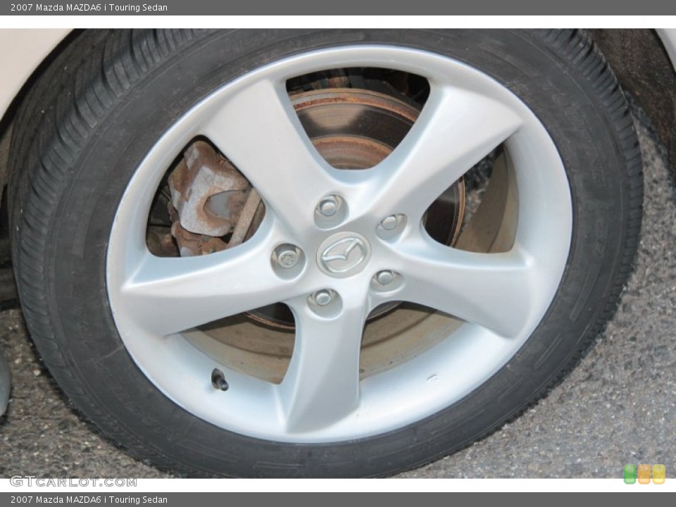 2007 Mazda MAZDA6 i Touring Sedan Wheel and Tire Photo #74967251