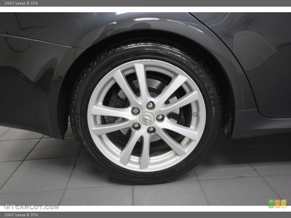 2007 Lexus IS 350 Wheel and Tire Photo #74968595