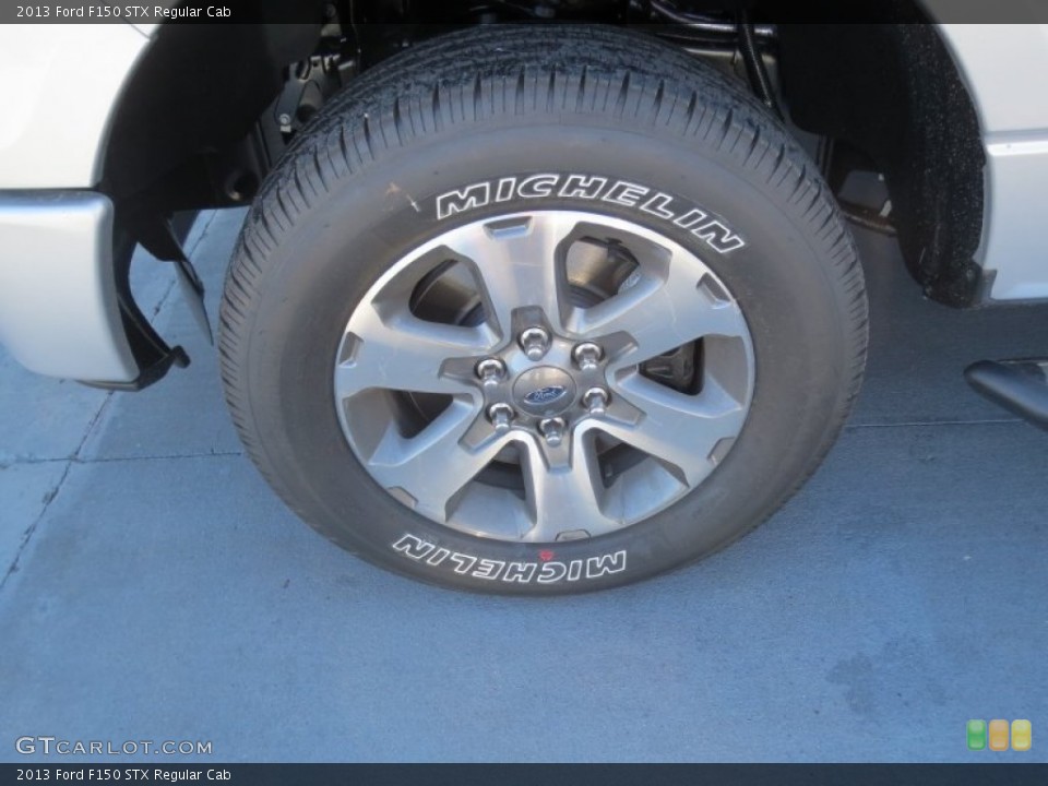 2013 Ford F150 STX Regular Cab Wheel and Tire Photo #74970448