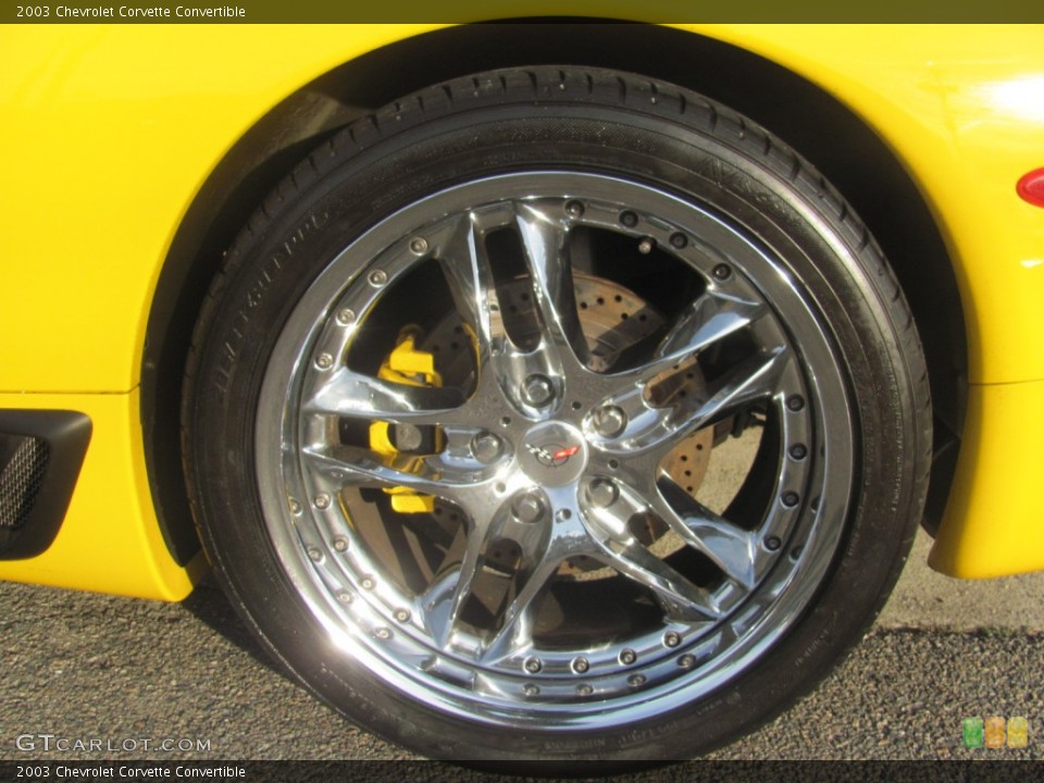 2003 Chevrolet Corvette Custom Wheel and Tire Photo #74974724