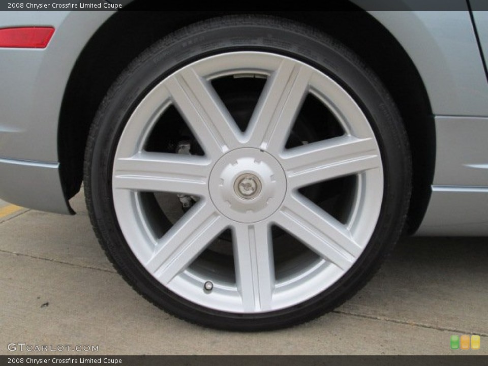 2008 Chrysler Crossfire Limited Coupe Wheel and Tire Photo #74975091