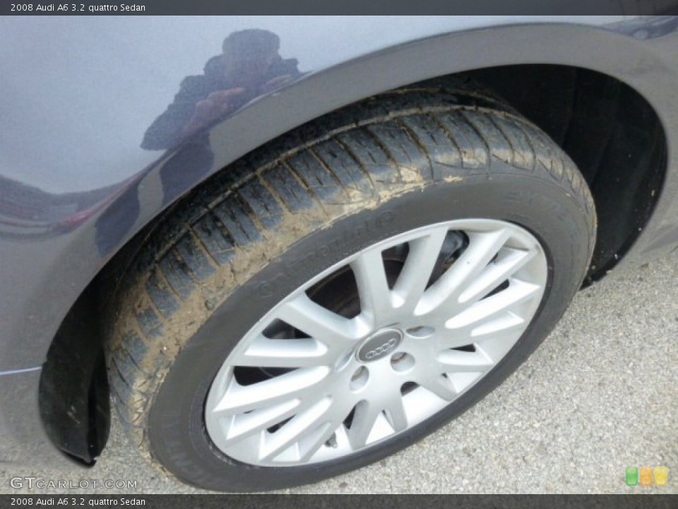 2008 Audi A6 3.2 quattro Sedan Wheel and Tire Photo #74975520
