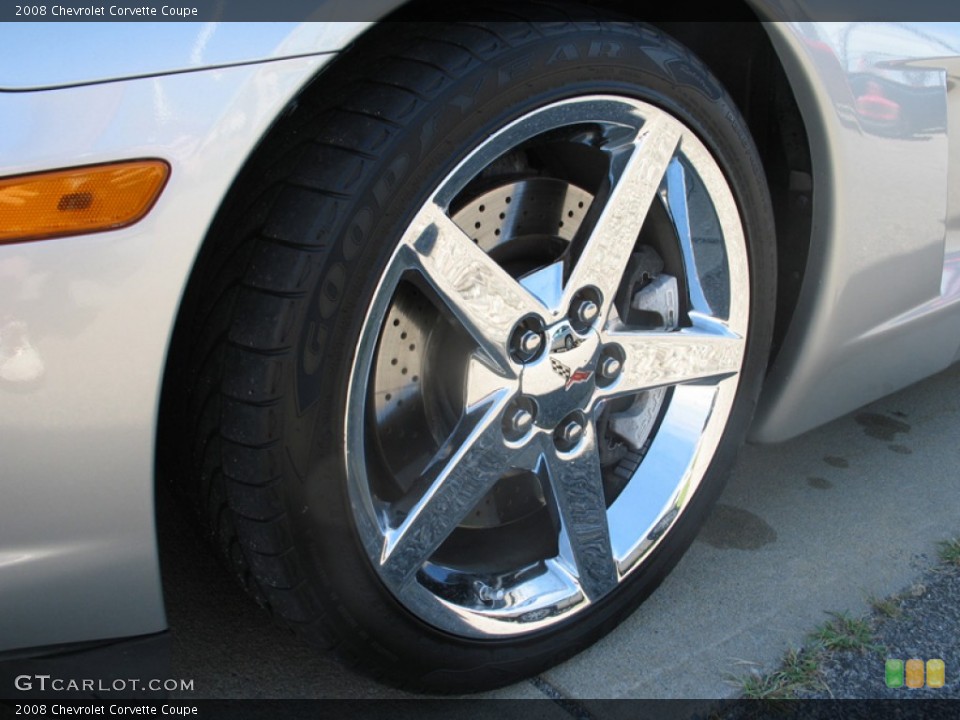2008 Chevrolet Corvette Coupe Wheel and Tire Photo #74985766