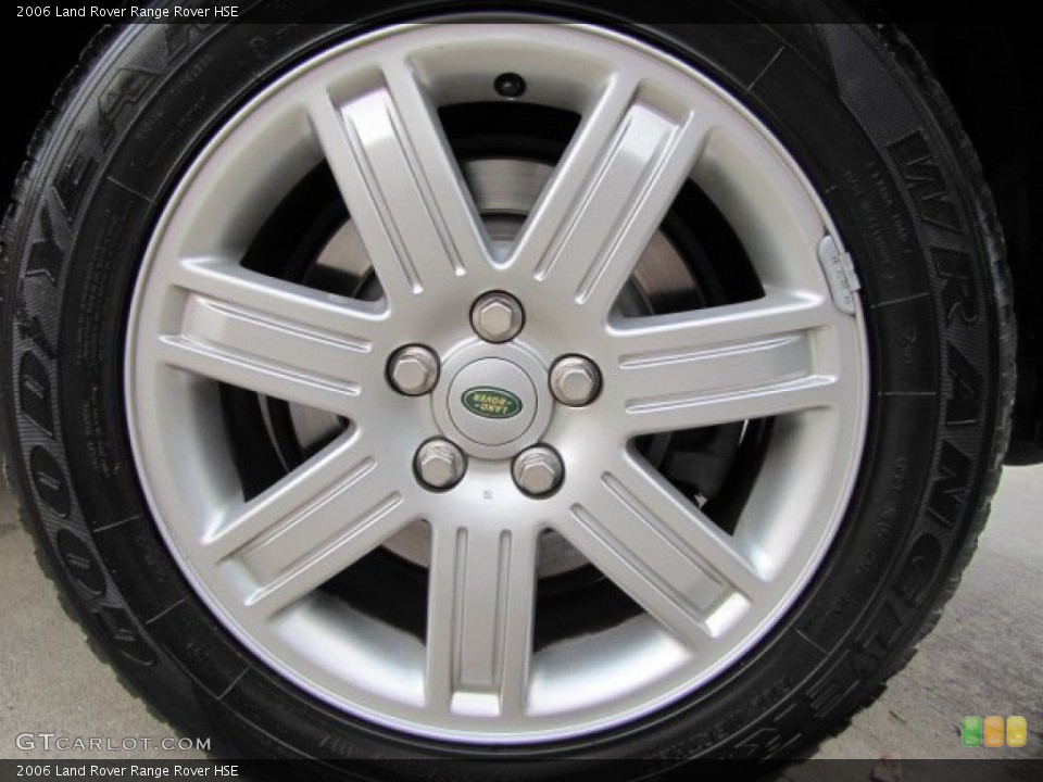 2006 Land Rover Range Rover HSE Wheel and Tire Photo #74988801