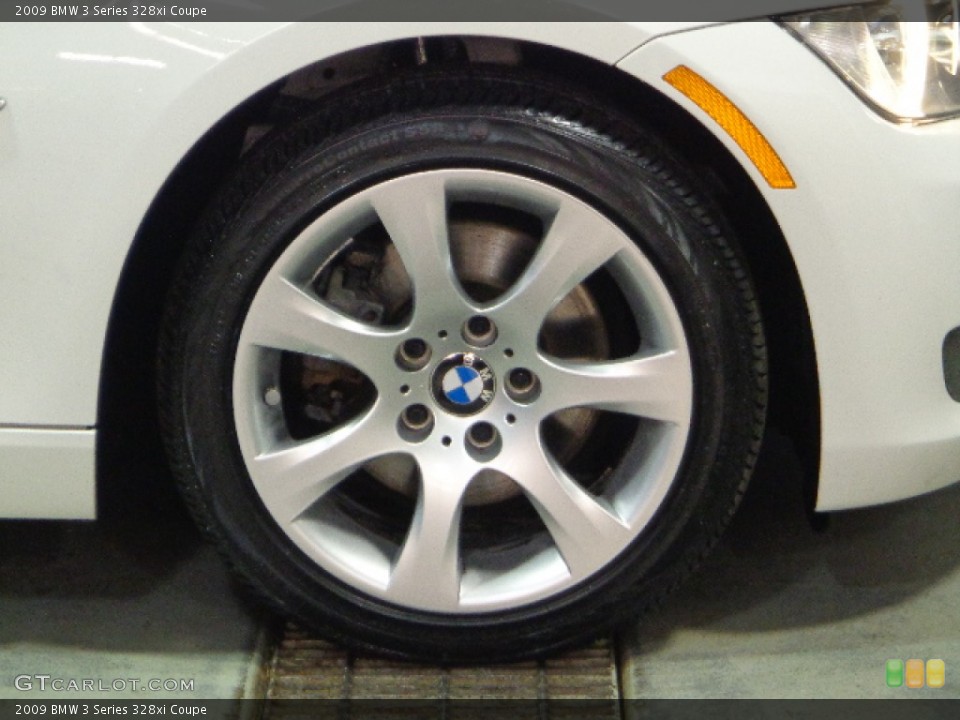2009 BMW 3 Series 328xi Coupe Wheel and Tire Photo #74993119