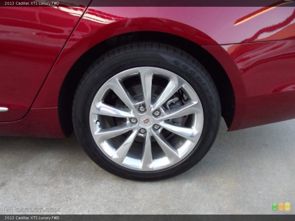 2013 Cadillac XTS Luxury FWD Wheel and Tire Photo #74995904