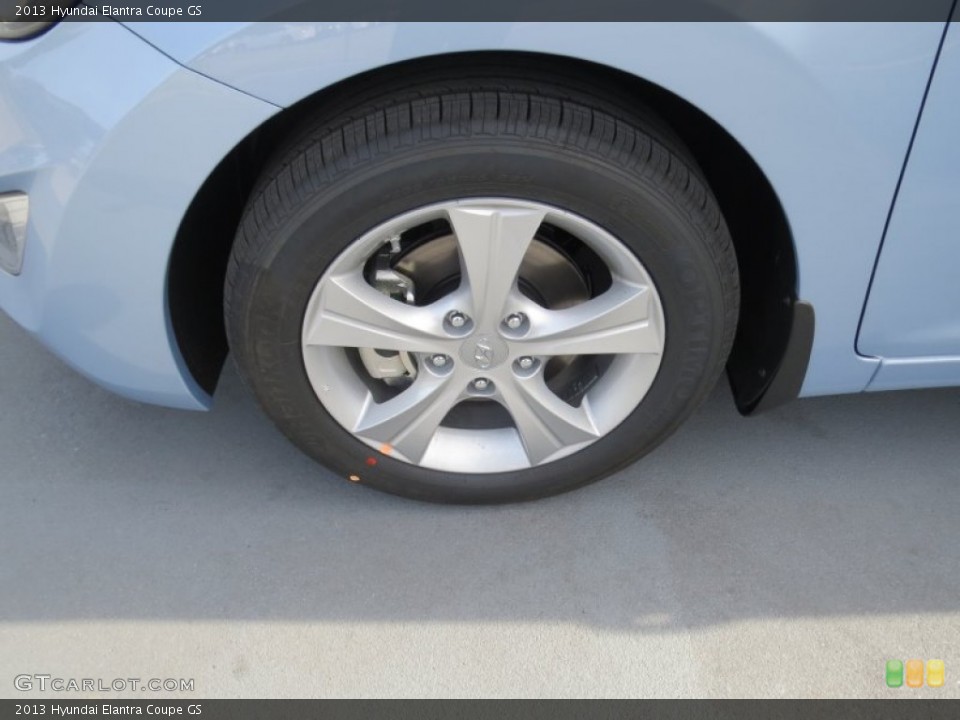 2013 Hyundai Elantra Coupe GS Wheel and Tire Photo #74998414