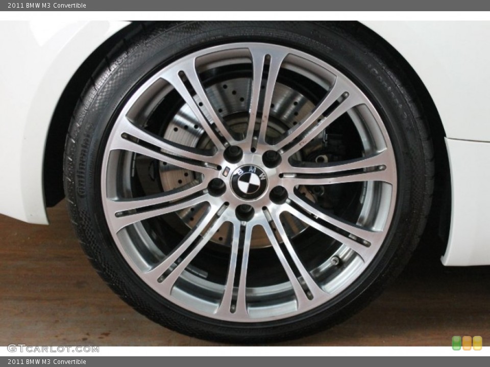 2011 BMW M3 Convertible Wheel and Tire Photo #75000115
