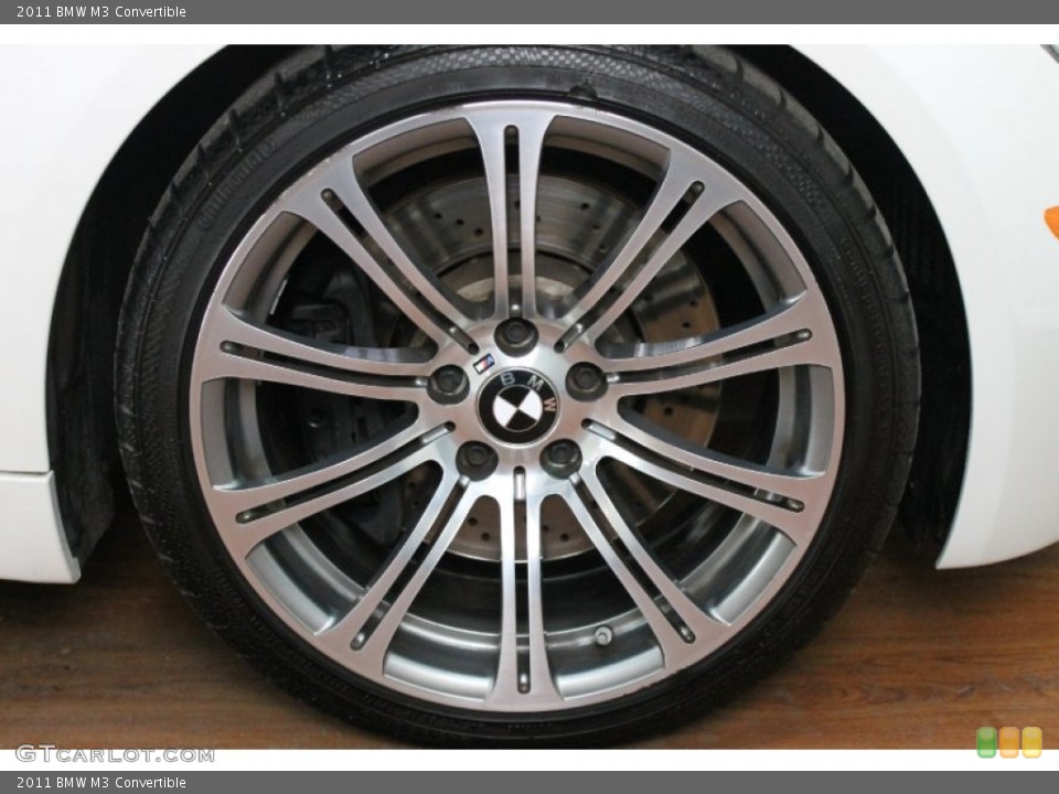 2011 BMW M3 Convertible Wheel and Tire Photo #75000133