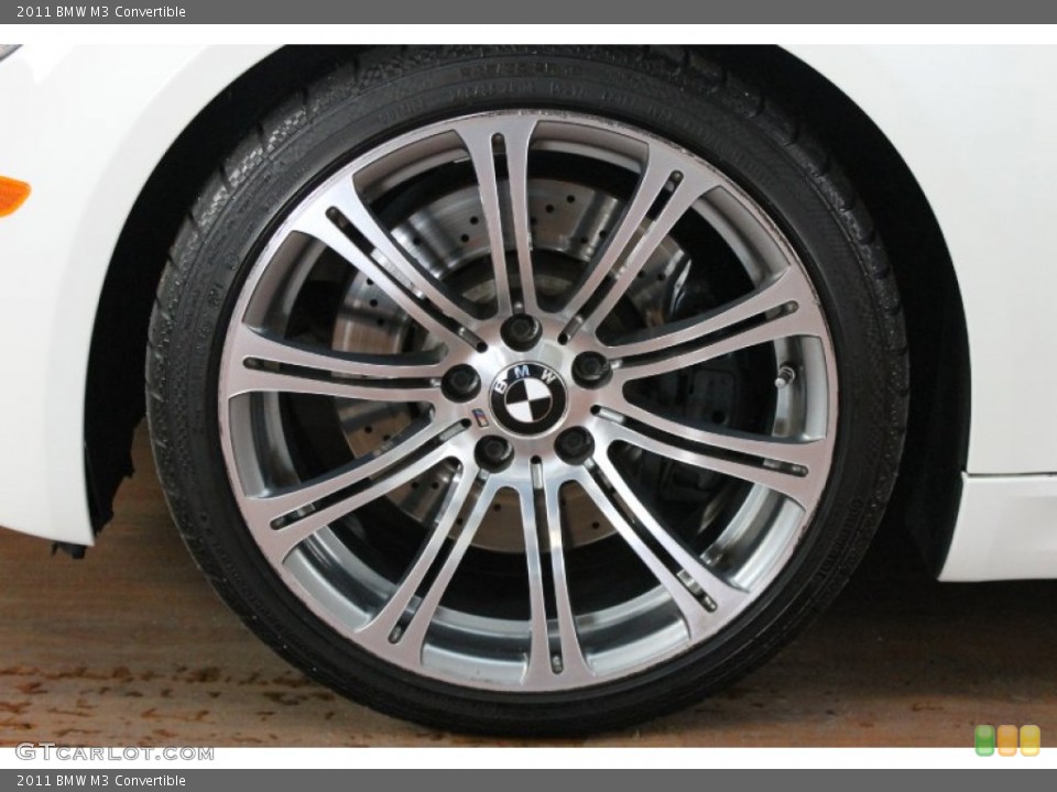 2011 BMW M3 Convertible Wheel and Tire Photo #75000153