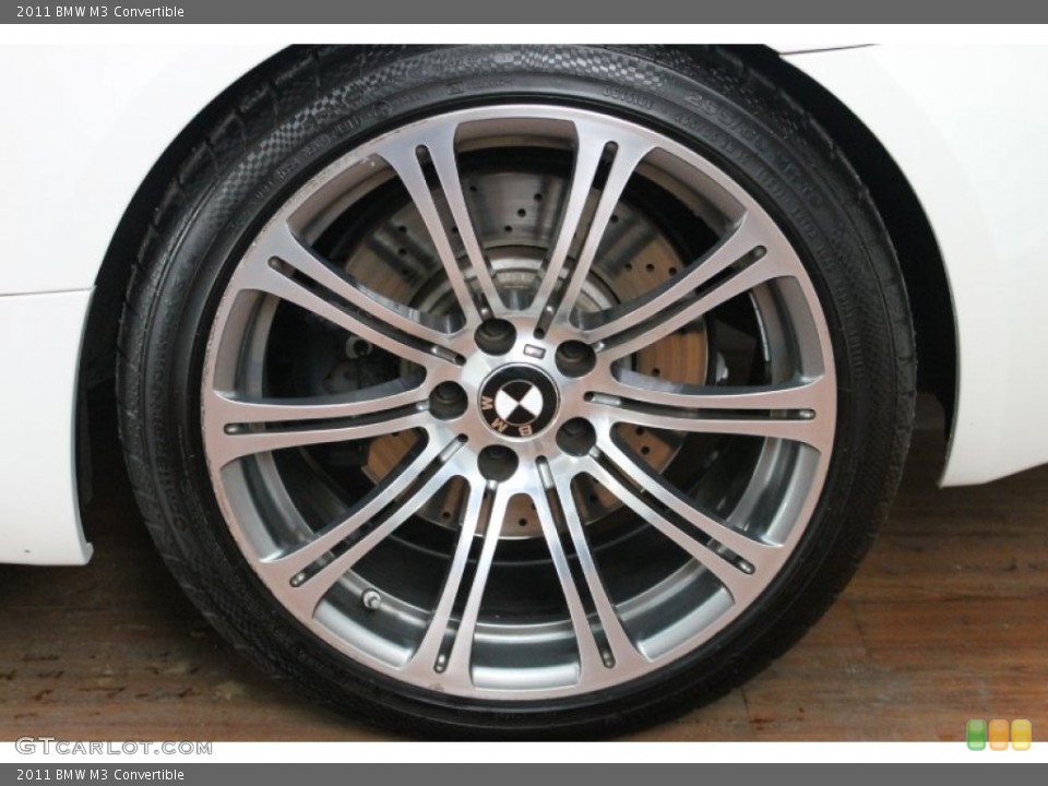 2011 BMW M3 Convertible Wheel and Tire Photo #75000177