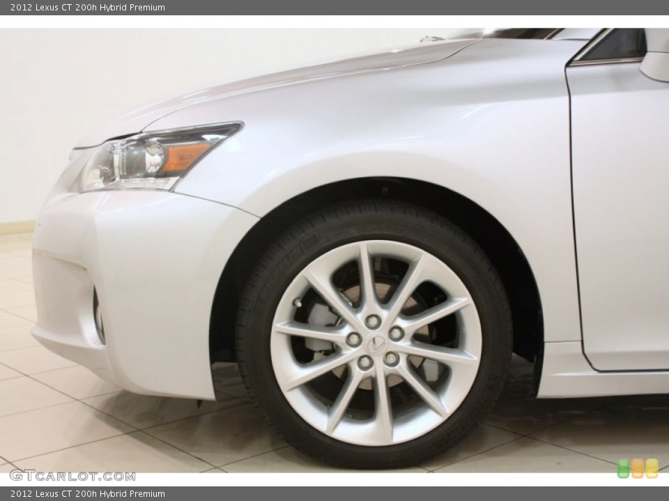 2012 Lexus CT 200h Hybrid Premium Wheel and Tire Photo #75002888