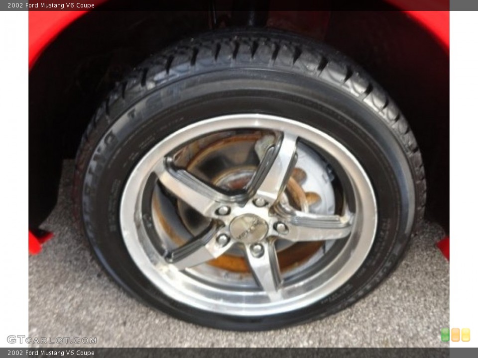 2002 Ford Mustang Custom Wheel and Tire Photo #75005766