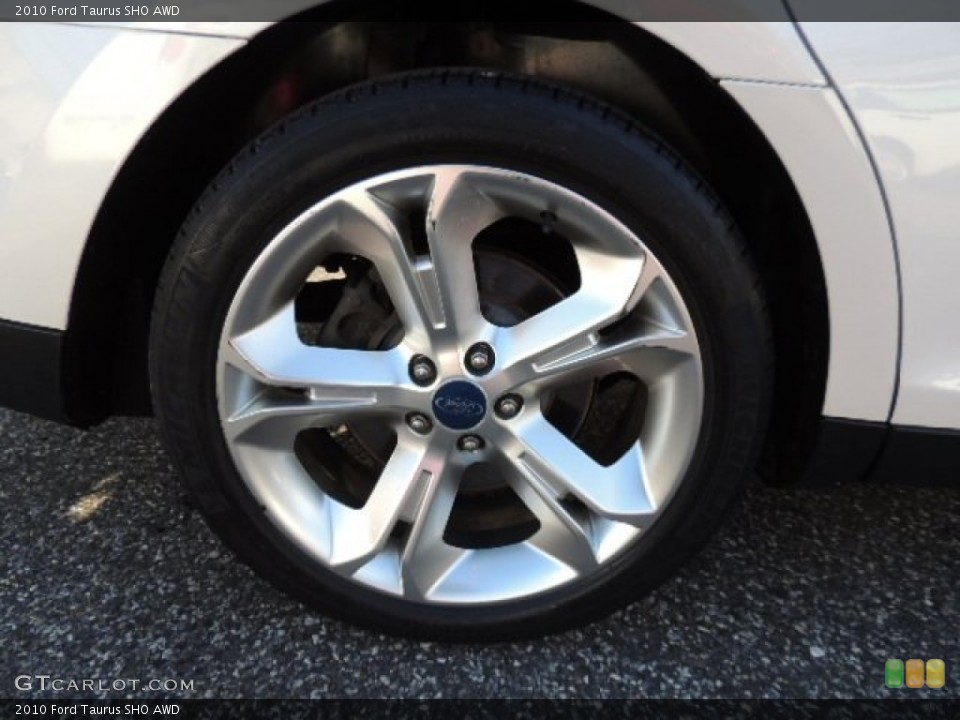 2010 Ford Taurus SHO AWD Wheel and Tire Photo #75012547