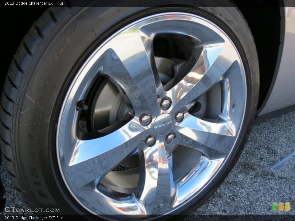 2013 Dodge Challenger SXT Plus Wheel and Tire Photo #75013213