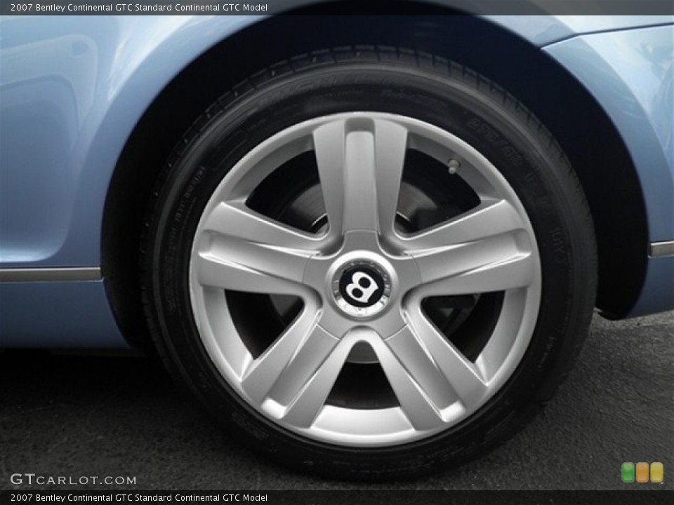2007 Bentley Continental GTC  Wheel and Tire Photo #75013339