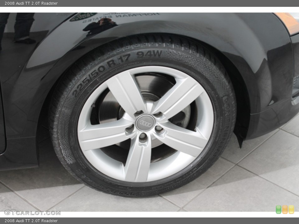2008 Audi TT 2.0T Roadster Wheel and Tire Photo #75018181