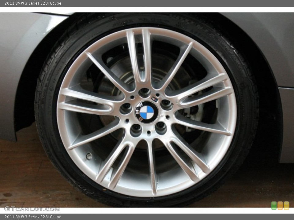 2011 BMW 3 Series 328i Coupe Wheel and Tire Photo #75026999