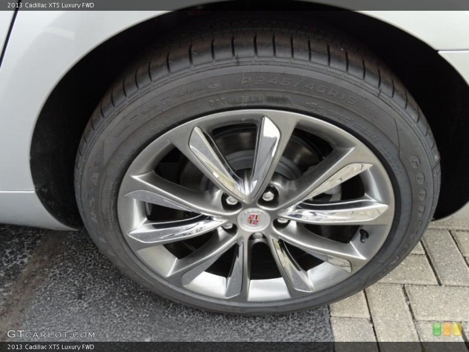 2013 Cadillac XTS Luxury FWD Wheel and Tire Photo #75027815