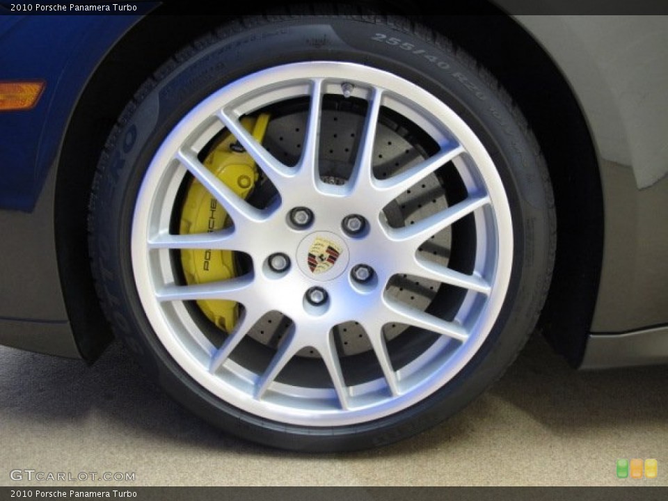 2010 Porsche Panamera Turbo Wheel and Tire Photo #75031047