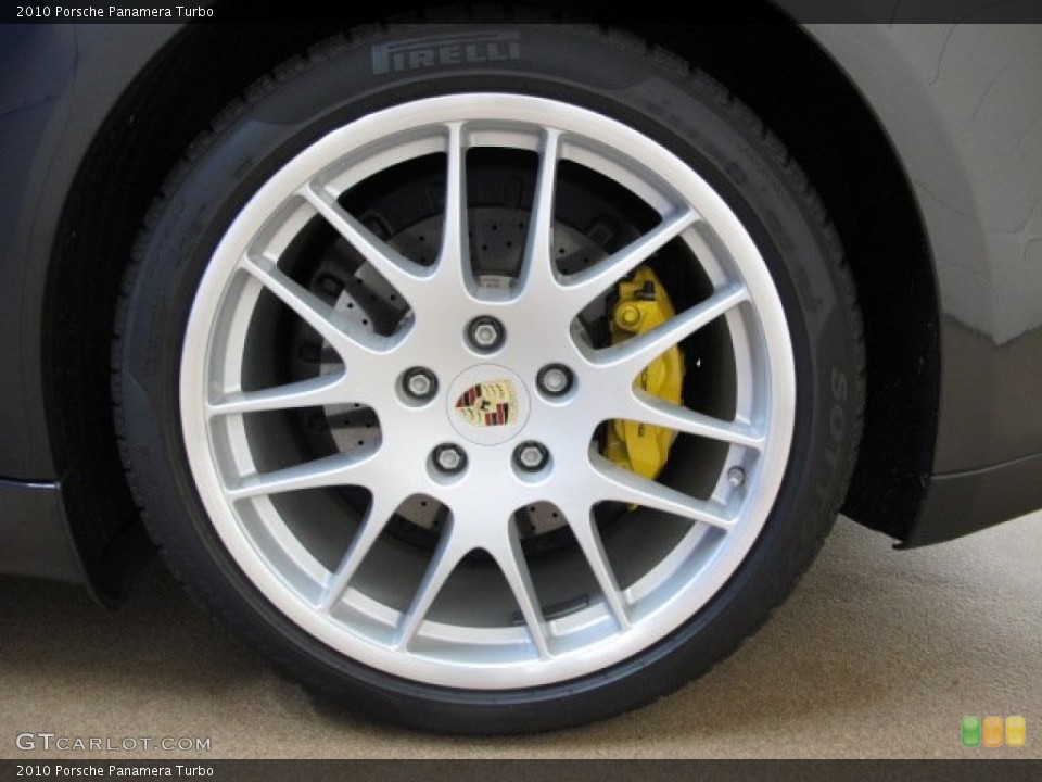 2010 Porsche Panamera Turbo Wheel and Tire Photo #75031066