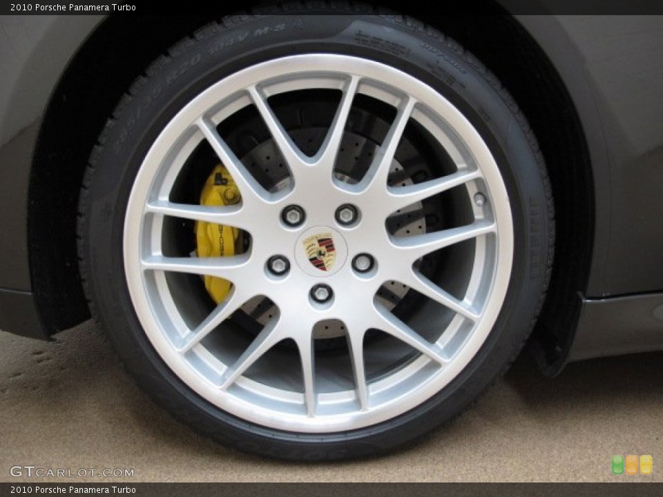 2010 Porsche Panamera Turbo Wheel and Tire Photo #75031087