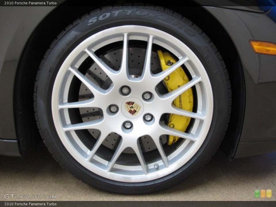 2010 Porsche Panamera Turbo Wheel and Tire Photo #75031106