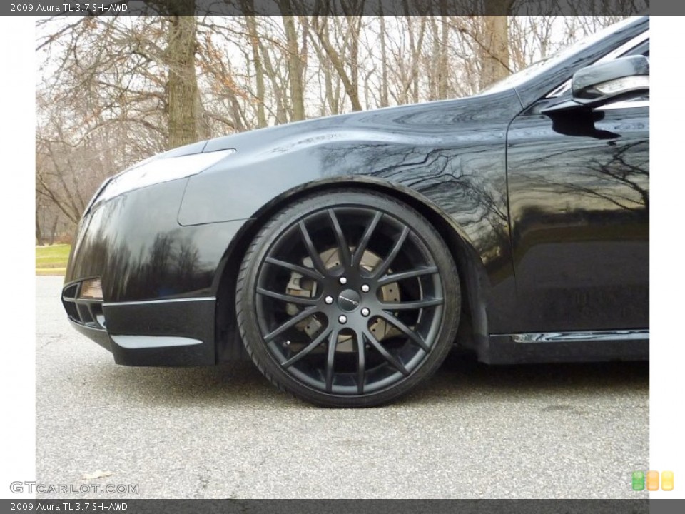 2009 Acura TL Custom Wheel and Tire Photo #75041843