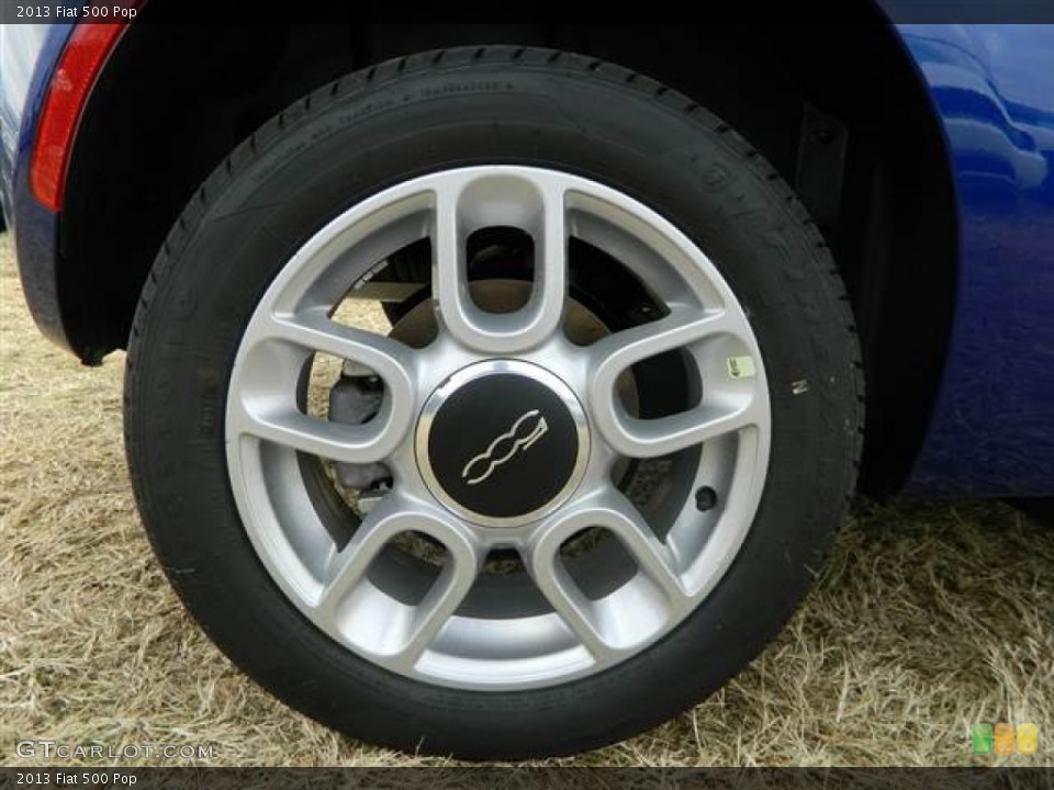 2013 Fiat 500 Pop Wheel and Tire Photo #75043549