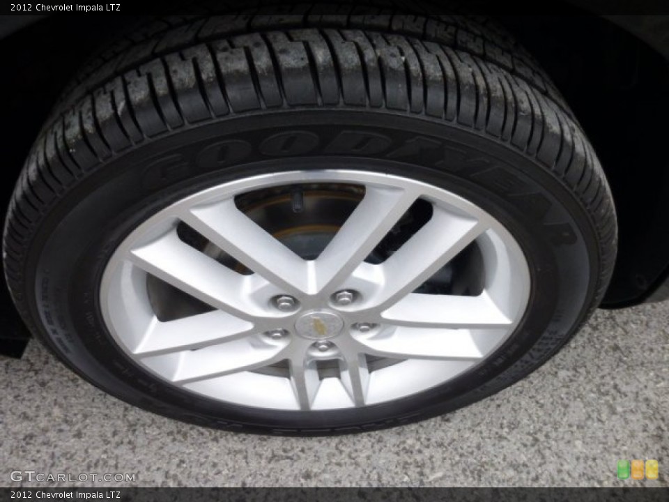 2012 Chevrolet Impala LTZ Wheel and Tire Photo #75046909