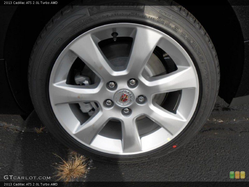 2013 Cadillac ATS 2.0L Turbo AWD Wheel and Tire Photo #75052237