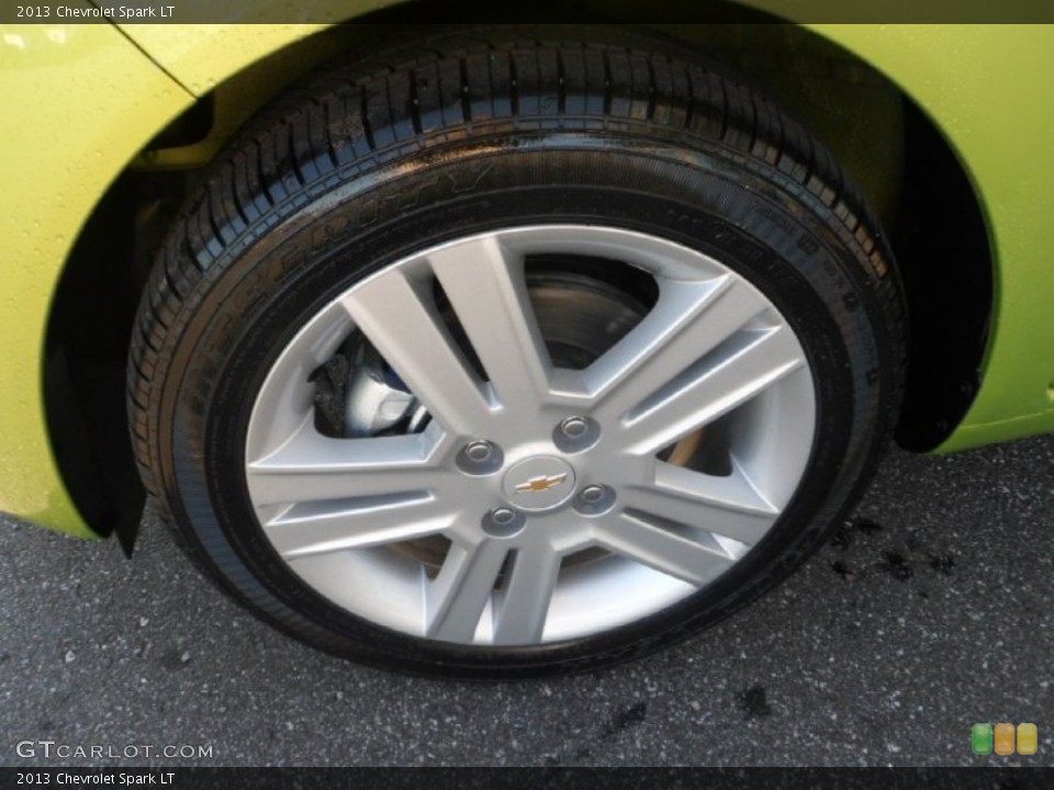 2013 Chevrolet Spark LT Wheel and Tire Photo #75052986
