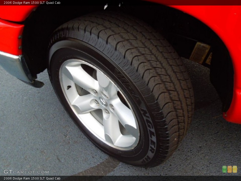 2006 Dodge Ram 1500 SLT Quad Cab Wheel and Tire Photo #75053933