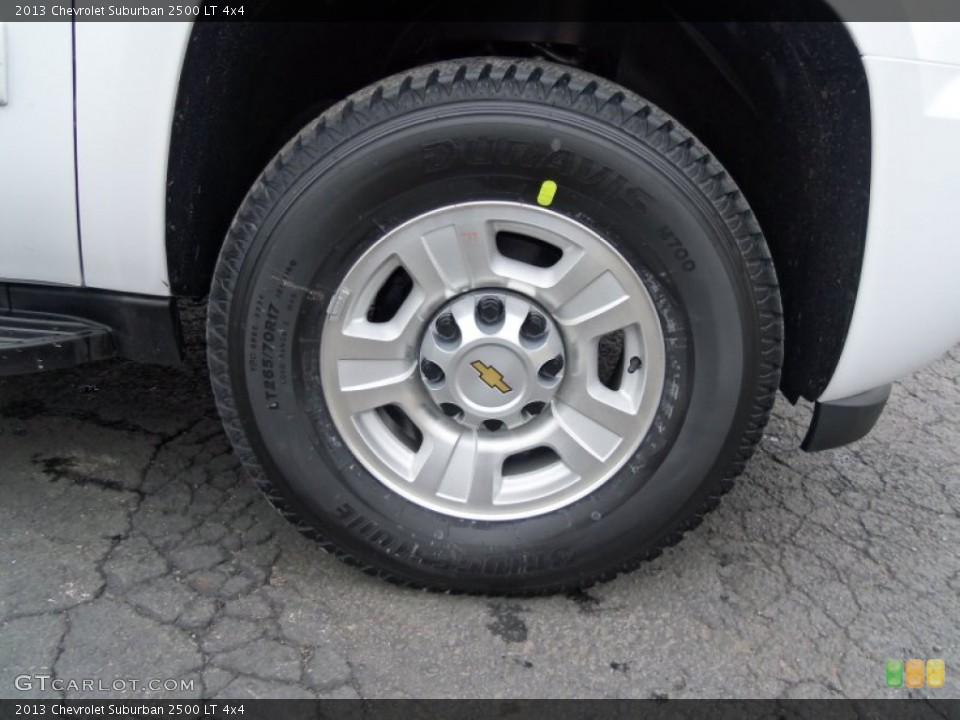 2013 Chevrolet Suburban 2500 LT 4x4 Wheel and Tire Photo #75057539