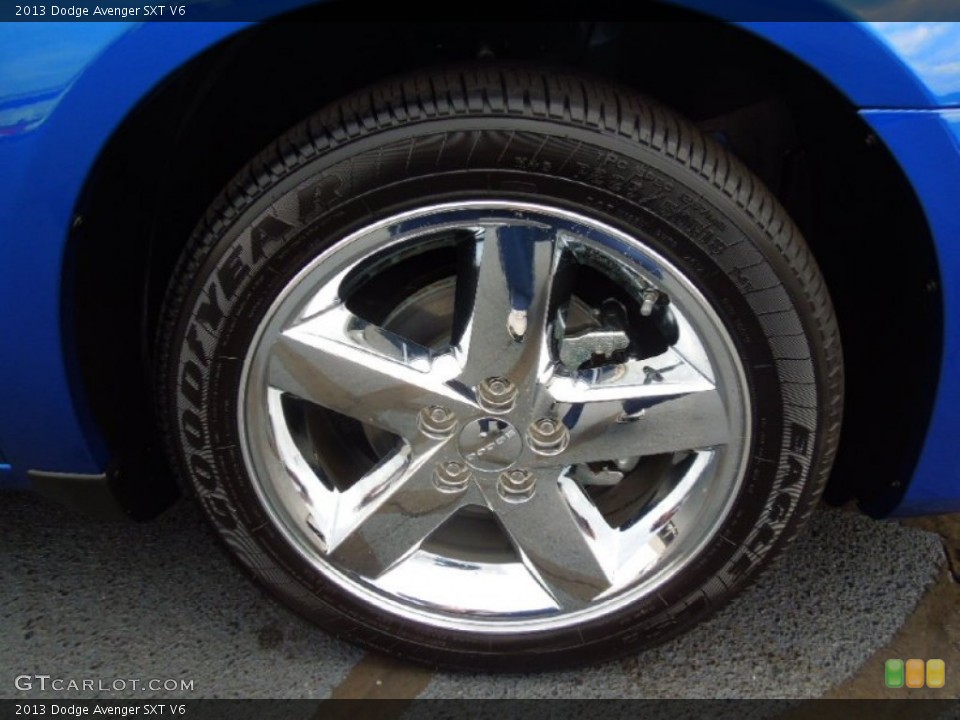 2013 Dodge Avenger SXT V6 Wheel and Tire Photo #75059203