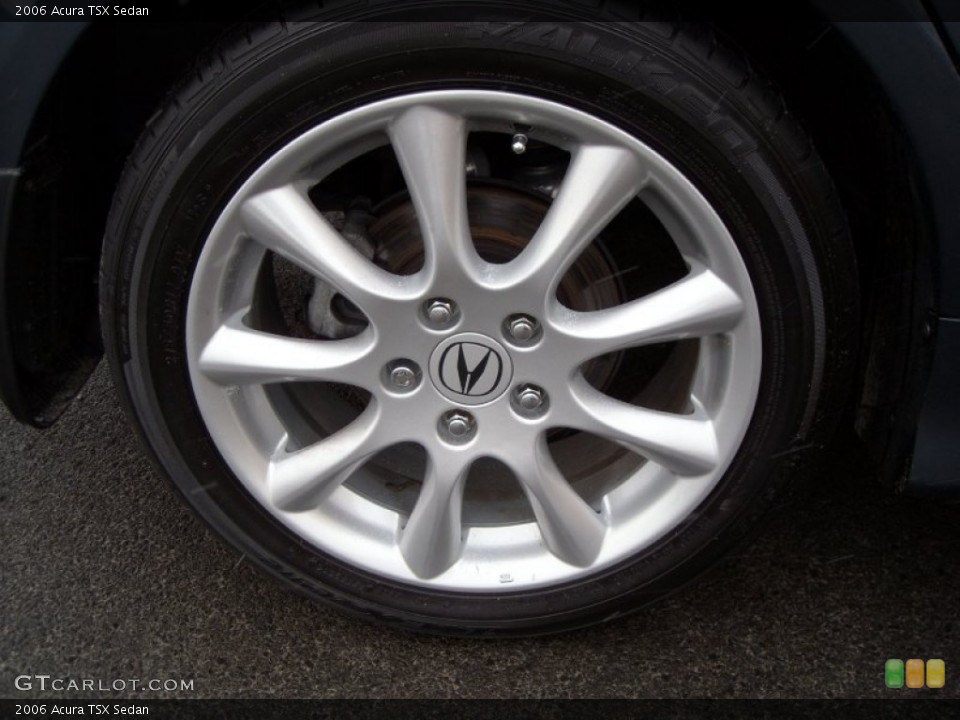 2006 Acura TSX Sedan Wheel and Tire Photo #75060745