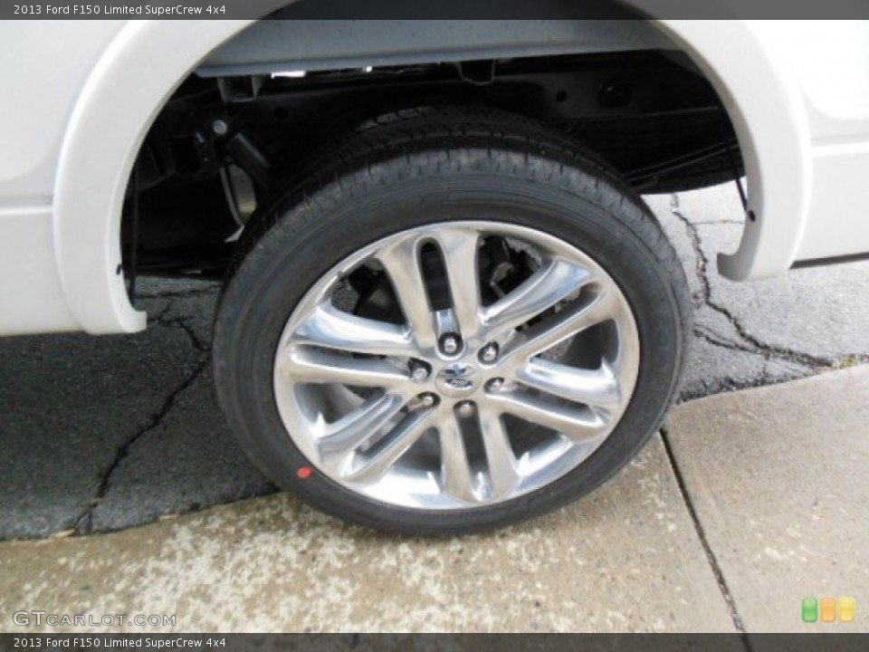 2013 Ford F150 Limited SuperCrew 4x4 Wheel and Tire Photo #75066772