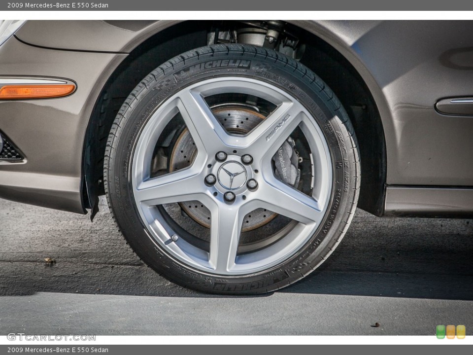 2009 Mercedes-Benz E 550 Sedan Wheel and Tire Photo #75068021