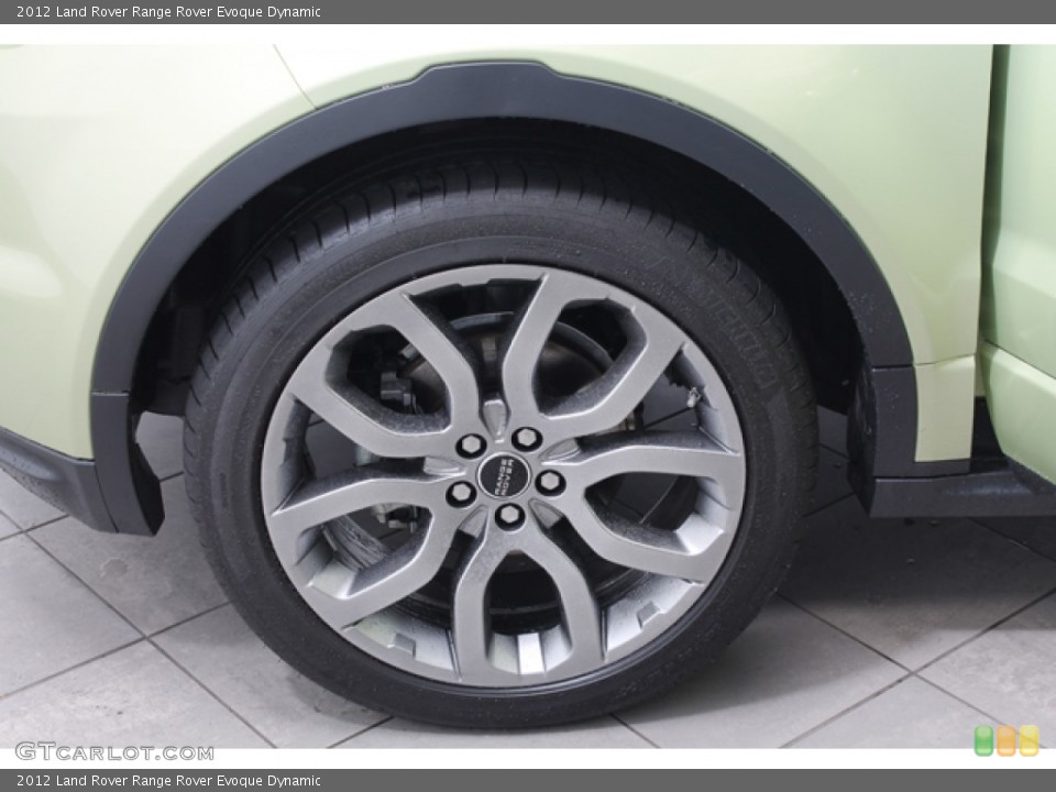 2012 Land Rover Range Rover Evoque Dynamic Wheel and Tire Photo #75116301