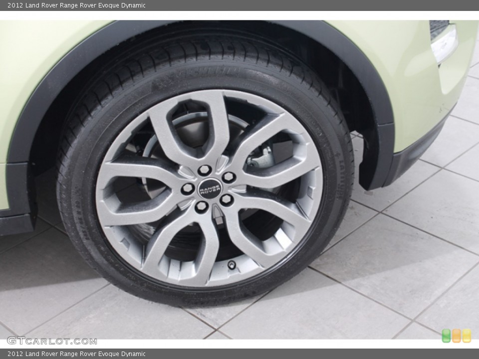2012 Land Rover Range Rover Evoque Dynamic Wheel and Tire Photo #75116314