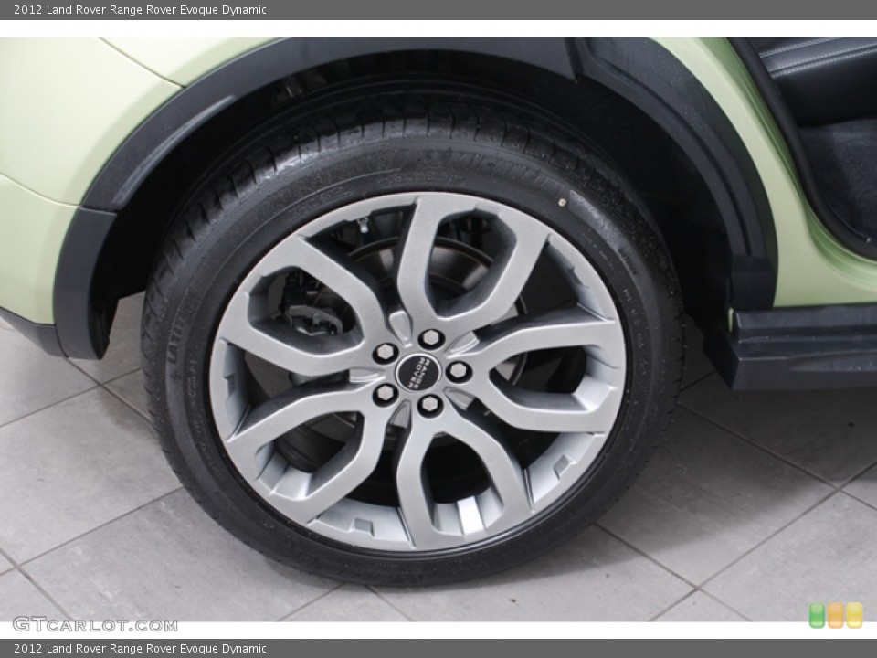 2012 Land Rover Range Rover Evoque Dynamic Wheel and Tire Photo #75116328