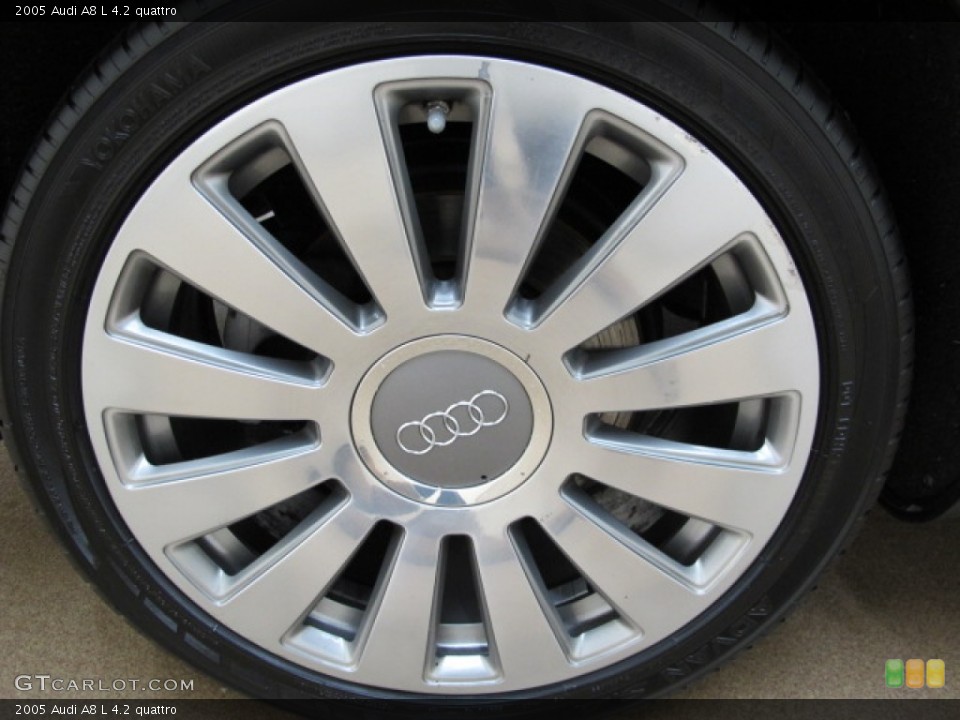 2005 Audi A8 L 4.2 quattro Wheel and Tire Photo #75124909