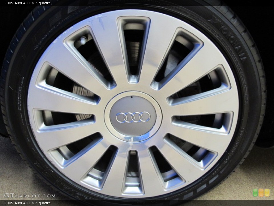 2005 Audi A8 L 4.2 quattro Wheel and Tire Photo #75124943