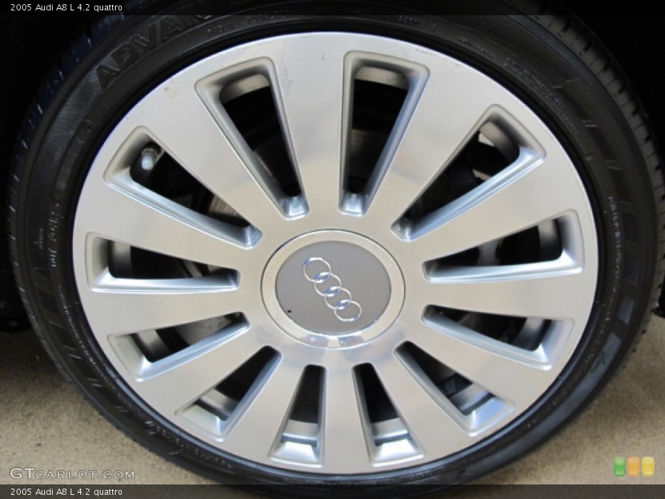 2005 Audi A8 L 4.2 quattro Wheel and Tire Photo #75124962
